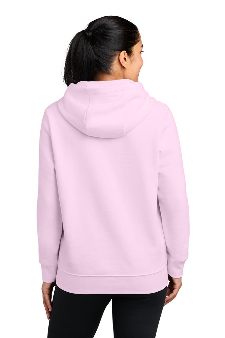 Nike Women's Club Fleece Sleeve Swoosh Pullover Hoodie (Breast Cancer Awareness LOGO) - Image 3