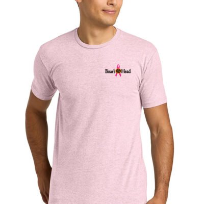 Next Level Apparel® Adult CVC Tee (Breast Cancer Awareness LOGO)
