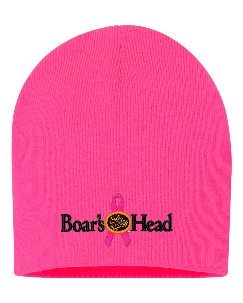 8″ Knit Beanie (Breast Cancer Awareness) - Image 2