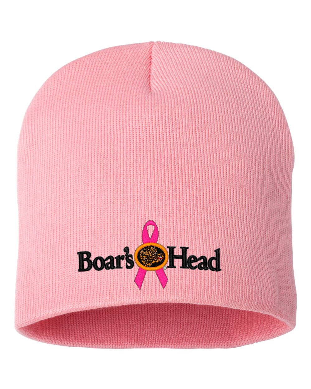 8″ Knit Beanie (Breast Cancer Awareness) - Image 3