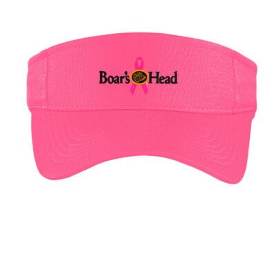 Sport-Tek® PosiCharge® RacerMesh® Visor (Breast Cancer Awareness LOGO)